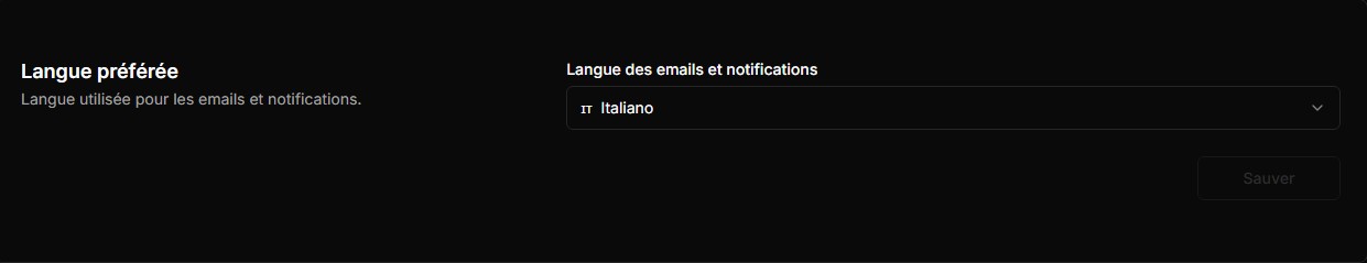 Plateforme multilingue Logiserv
